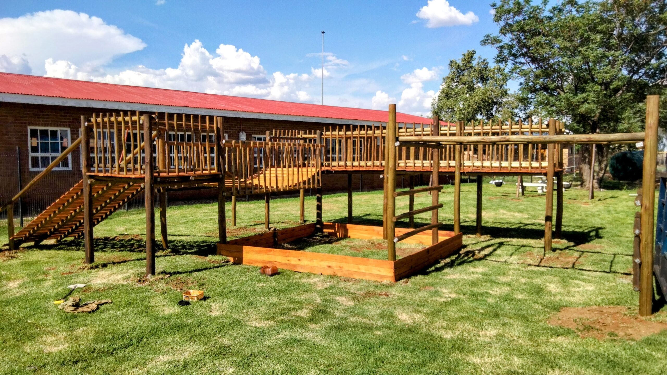 wooden Jungle Gyms