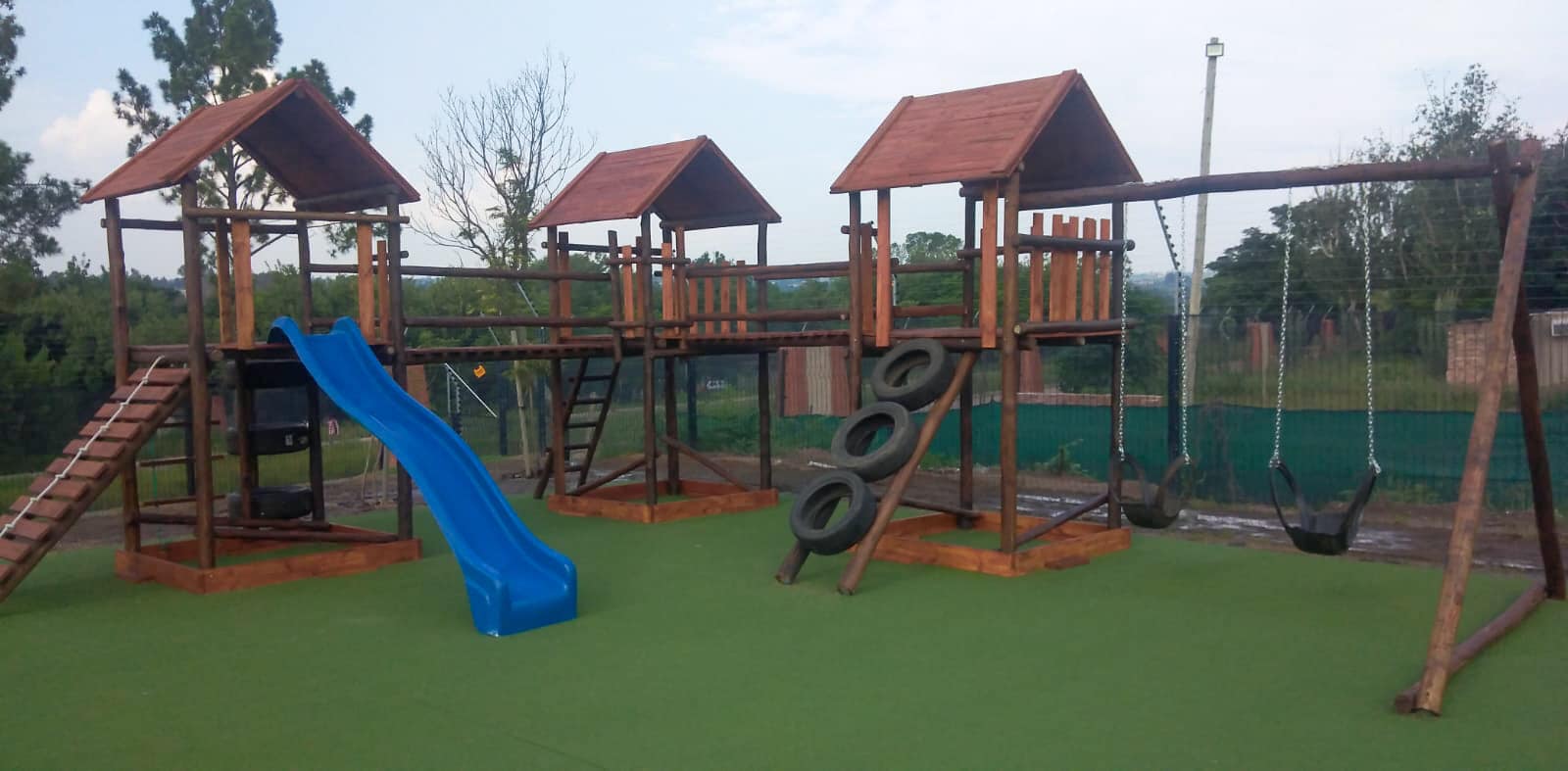 Wooden Jungle Gyms