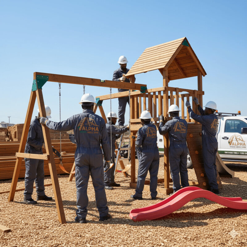 Wooden Jungle Gyms in Gauteng